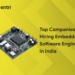 Top Companies Hiring Embedded Software Engineers in India