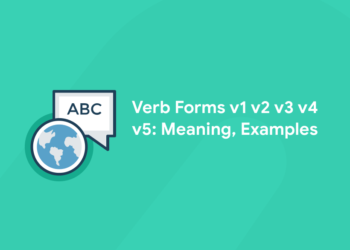 Verb Forms v1 v2 v3 v4 v5