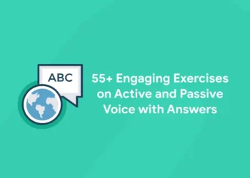 active and passive voice exercises