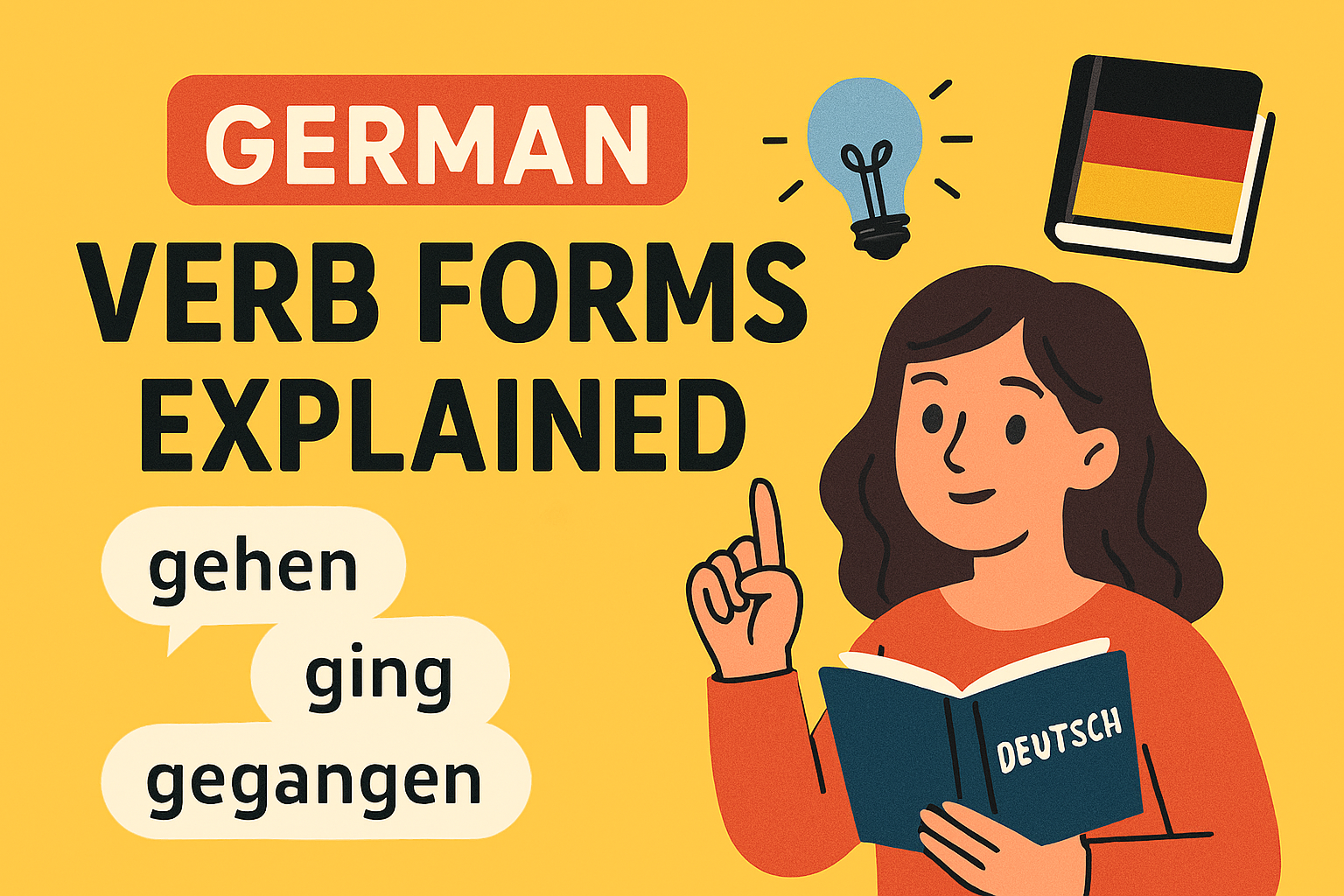 Verb forms in German