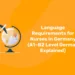 Language Requirements for Nurses in Germany (A1–B2 Level German Explained)