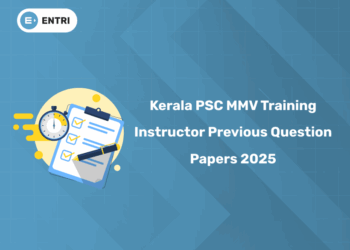 Kerala PSC MMV Training Instructor Previous Question Papers 2025 - Download PDF