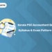 Kerala PSC Accountant Grade 2 Syllabus & Exam Pattern 2025