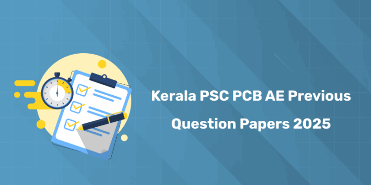 Kerala PSC Pollution Control Board AE Previous Question Papers 202