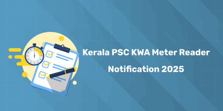 KWA Meter Reader Notification 2025: PDF, Eligibility, Salary, Application Dates