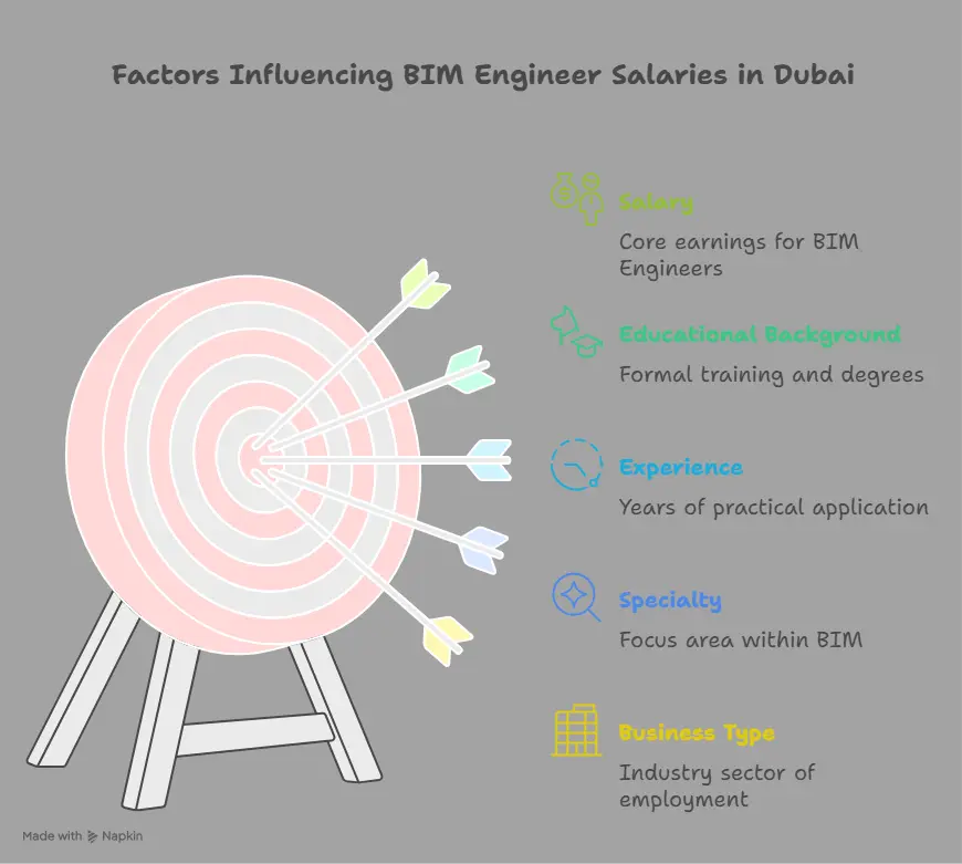 Factors Influencing BIM Engineer Salaries in Dubai 