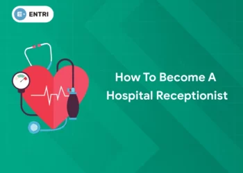 how to become a hospital receptionist