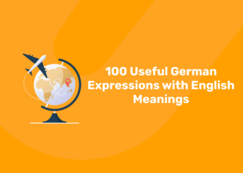 100 Useful German Expressions with English Meanings