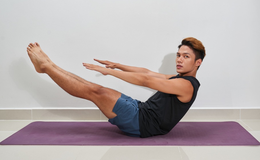 How to Perform Naukasana (Boat Pose)