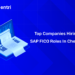 Top Companies Hiring SAP FICO Roles in Chennai