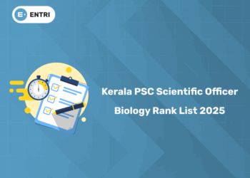 Kerala PSC Scientific Officer Biology Rank List 2025