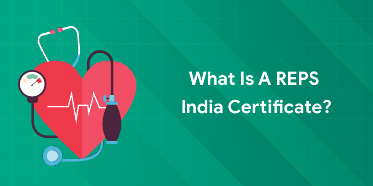 reps india certificate