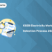 KSEB Electricity Worker Selection Process 2026: Written & Details
