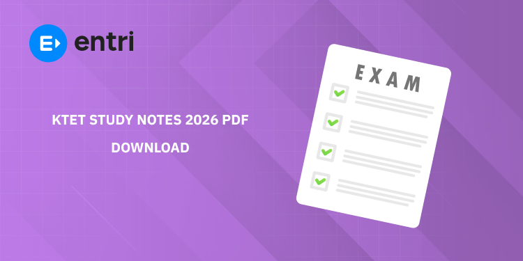 Kerala TET Study Notes 2026 - Category-Wise Notes PDF for All KTET Levels