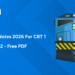 RRB JE Study Notes 2026 – Download PDF for CBT 1 & 2, Syllabus, PYQs & Exam Pattern