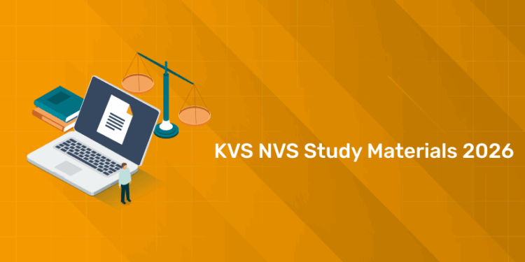KVS NVS Study Materials 2026 PDF - PGT, TGT, PRT, JSA, Steno
