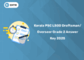Kerala PSC LSGD Draftsman/Overseer Grade 2 Answer Key 2025