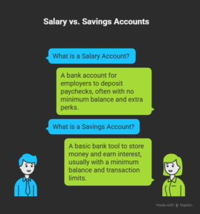 salary vs saving account