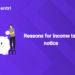 Reasons for income tax notice
