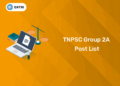 TNPSC Group 2A Post List