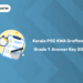 Kerala PSC KWA Draftsman Grade 1 (Electrical) Answer Key 2025 PDF Out – Check Solutions