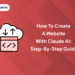 create a website with claude ai