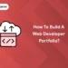 web developer portfolio