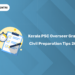 Kerala PSC Overseer Grade 1 Civil Preparation Tips 2026 – Tricks & Strategy