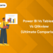 Power BI Tableau QlikView