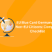 EU Blue Card Germany for Non-EU Citizens: Complete Checklist