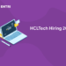 hcltech hiring 2026