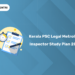 Kerala PSC Legal Metrology Inspector Study Plan 2026 - PYQs & Strategy