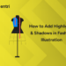 How to Add Highlights & Shadows in Fashion Illustration