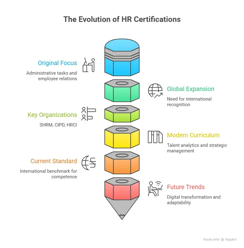 The Evolution of HR Certifications Worldwide