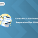 Kerala PSC LSGD Tracer Preparation Tips 2026