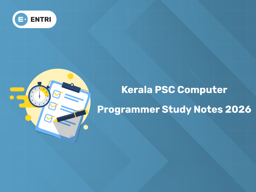 Kerala PSC Computer Programmer Study Notes 2026 PDF
