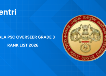 Kerala PSC Overseer Grade 3 Rank List 2026 - Result PDF, Merit List & Details