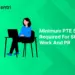 Minimum PTE Score Required For Study, Work And PR