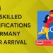 free skilled certifications in germany after arrival