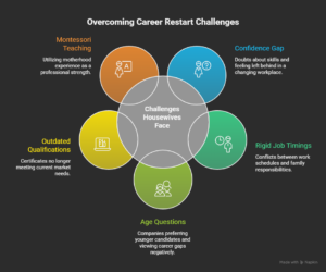 Challenges Housewives Face When Restarting a Career