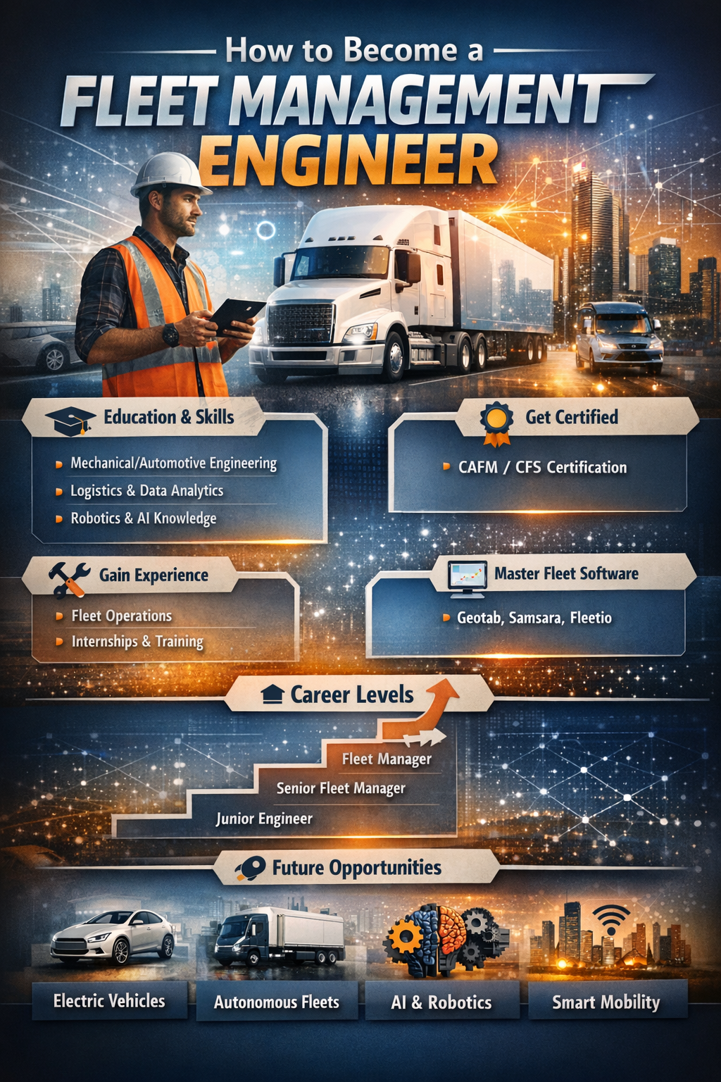 How to be a fleet management engineer