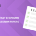 Kerala PSC HSST Chemistry Previous Year Question Papers – Download Link & Syllabus
