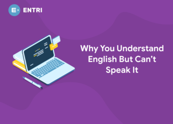understand english but can't speak