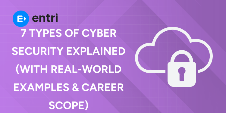 7 Types of Cyber Security Explained (With Real-World Examples & Career Scope)