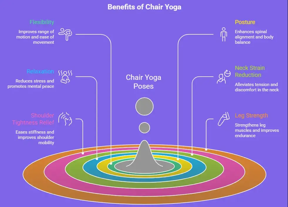 Easy Chair Yoga Poses to Try