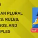 German Plural Nouns Rules, Endings, and Examples