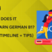 How Long Does It Take to Learn German B1? (Realistic Timeline + Tips)