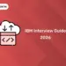IBM Interview Guide 2026