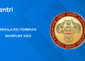 Kerala PSC Foreman Shortlist 2026 Released: PDF Link, Cut-Off & Verification Guide