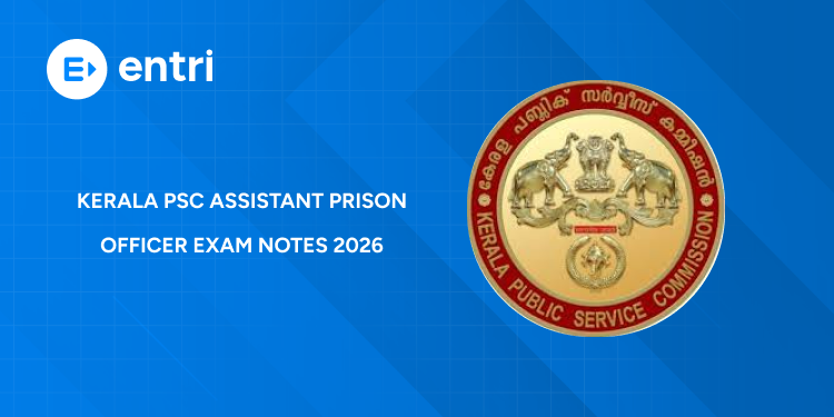 Kerala PSC Assistant Prison Officer Study Notes 2026 PDF Download for Free - Link Here!